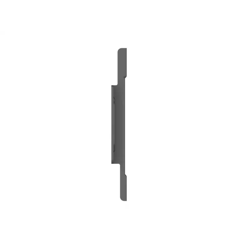 Multibrackets M Pro Series - Wallmount Plate Small, Sienas plāksne, Melna, Tērauds, 30 kg, Sliede, M Pro Series