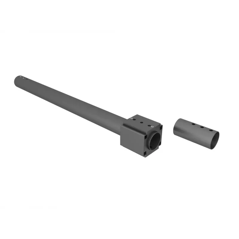 Staba urbšanas palīgierīce MULTIBRACKETS M Pro Series — tērauda korpuss, melna, 76,5×78,2 mm, 1,5 kg