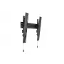 Multibrackets M VESA sienas stiprinājums Super plāns Tilt 400 MAX, 81,3 cm (32 collas), 139,7 cm (55 collas), 100 x 100 mm, 400 x 400 mm, Plastmasa, Tērauds, Melns