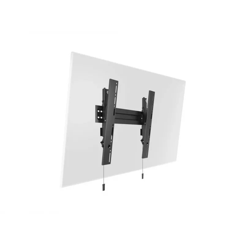 Multibrackets M VESA sienas stiprinājums Super plāns Tilt 400 MAX, 81,3 cm (32 collas), 139,7 cm (55 collas), 100 x 100 mm, 400 x 400 mm, Plastmasa, Tērauds, Melns