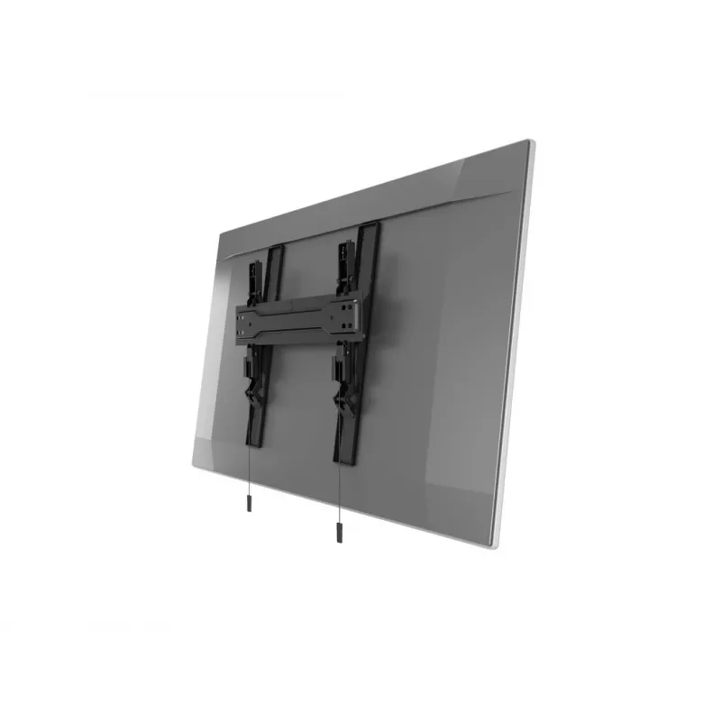Multibrackets M VESA sienas stiprinājums Super plāns Tilt 400 MAX, 81,3 cm (32 collas), 139,7 cm (55 collas), 100 x 100 mm, 400 x 400 mm, Plastmasa, Tērauds, Melns