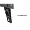 Multibrackets M VESA sienas stiprinājums Super plāns Tilt 400 MAX, 81,3 cm (32 collas), 139,7 cm (55 collas), 100 x 100 mm, 400 x 400 mm, Plastmasa, Tērauds, Melns