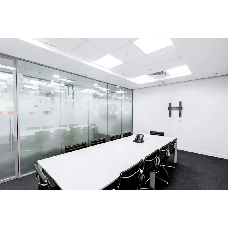 Multibrackets M VESA sienas stiprinājums Super plāns Tilt 400 MAX, 81,3 cm (32 collas), 139,7 cm (55 collas), 100 x 100 mm, 400 x 400 mm, Plastmasa, Tērauds, Melns
