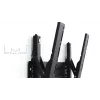 Multibrackets M VESA sienas stiprinājums Super plāns Tilt 400 MAX, 81,3 cm (32 collas), 139,7 cm (55 collas), 100 x 100 mm, 400 x 400 mm, Plastmasa, Tērauds, Melns