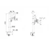Galda stiprinājums Multibrackets M VESA Officeline Single melns