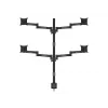 Galda statīvs Multibrackets M VESA Officeline Quad melns