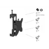 Multibrackets M Pro Series - Monitora stiprinājums Flex Pro 75/100, Kronšteins, Melns, Tērauds, 20 kg, Griesti/Grīda, Pro Series