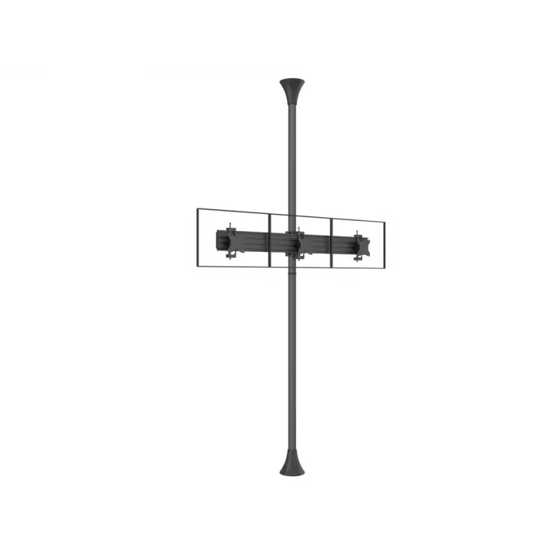 Multibrackets M Pro Series - Monitora stiprinājums Flex Pro 75/100, Kronšteins, Melns, Tērauds, 20 kg, Griesti/Grīda, Pro Series