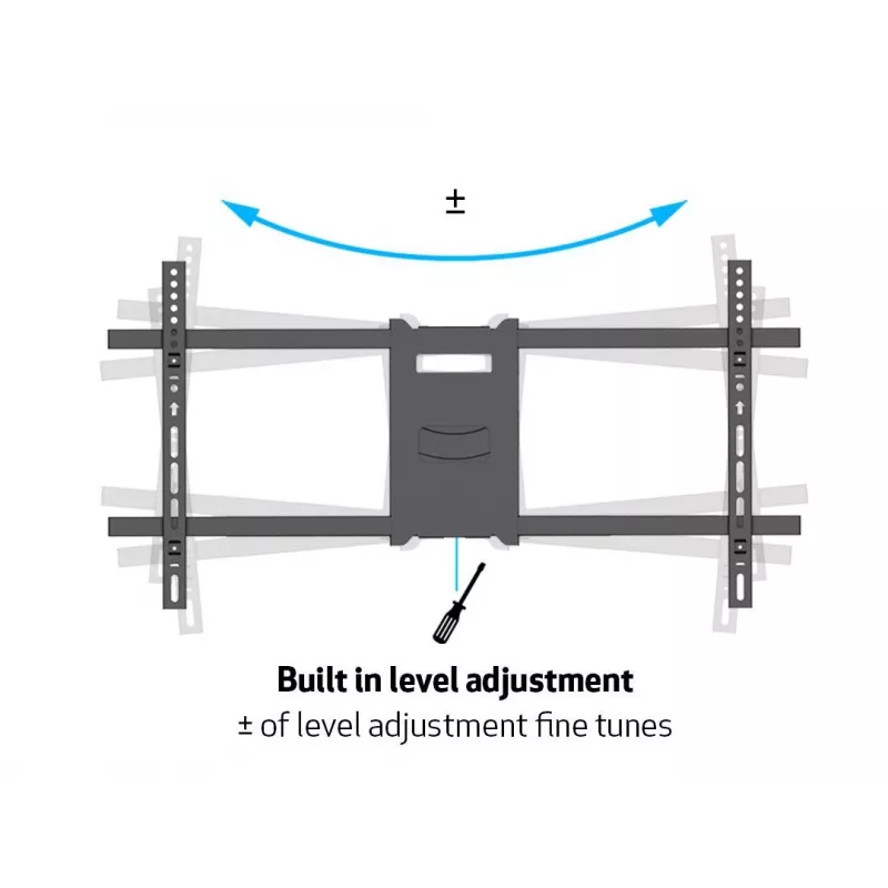 Multibrackets M Universal Long Reach Arm 1010mm HD Single 40kg 42-75 collu