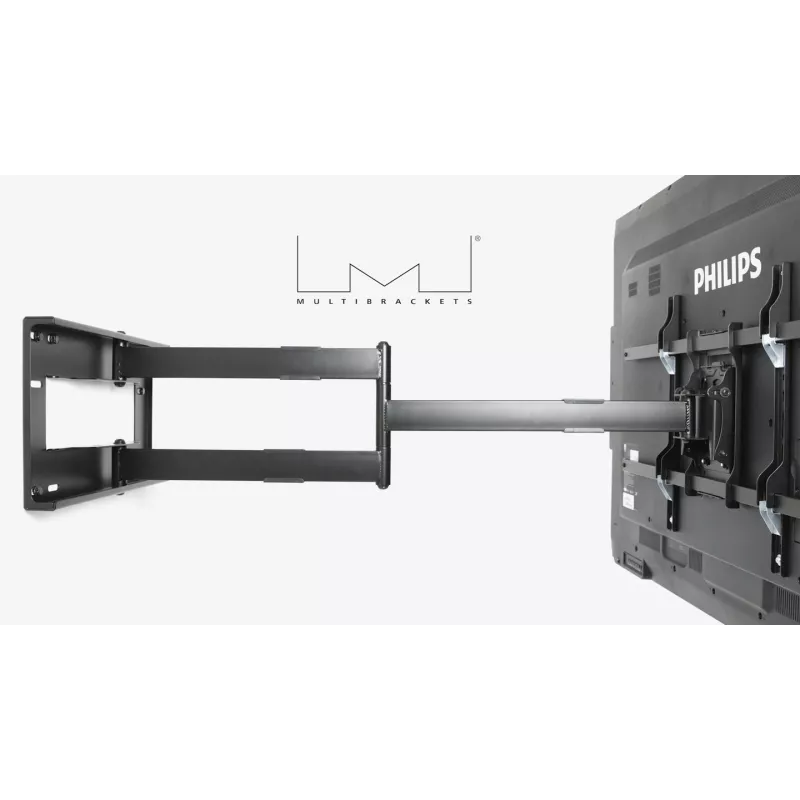 Multibrackets M Universal Long Reach Arm 1010mm HD Single 40kg 42-75 collu
