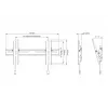 Multibrackets M OLED Super plāns Tilt TV sienas stiprinājums 50 kg 32-65 collas