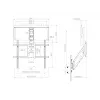Mount, Multibrackets, M Pull Down Full Motion Flexarm