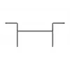 Ierīču plāksne Multibrackets M Pro Series savienotājplāksne Melna Tērauds 2.1 kg