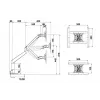 Multibrackets M VESA Gas Lift XL Single Melns