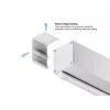 Multibrackets M 1:1 manuālais projekcijas ekrāns 240x240, 135 collu balta Edition