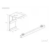 Multibrackets M 1:1 manuālais projekcijas ekrāns 240x240, 135 collu balta Edition