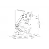 Galda statīvs Multibrackets M Deskstand Touch Basic