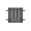 Sienas stiprinājuma kronšteins MULTIBRACKETS M Pretsvars HD 37 collu–55 collu televizoriem, VESA 200x200–800x400, 23–40 kg, augstuma regulēšana 0–400 mm, melns