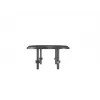 Kabeļu caurlaides pamatne MULTIBRACKETS M Deskmount HD — alumīnija korpuss, melna, Ø 21 cm, A 40 mm, 500 g