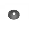 Kabeļu caurlaides pamatne MULTIBRACKETS M Deskmount HD — alumīnija korpuss, melna, Ø 21 cm, A 40 mm, 500 g