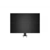 Kabeļu caurlaides pamatne MULTIBRACKETS M Deskmount HD — alumīnija korpuss, melna, Ø 21 cm, A 40 mm, 500 g
