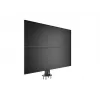 Kabeļu caurlaides pamatne MULTIBRACKETS M Deskmount HD — alumīnija korpuss, melna, Ø 21 cm, A 40 mm, 500 g