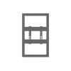 Multibrackets M Pro Series Enclosure 32 inch Wall Small Melns Steel Landscape/Portrait