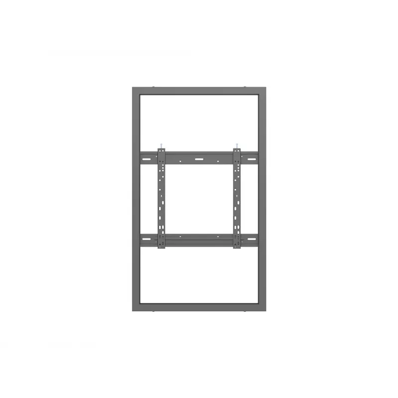 Multibrackets M Pro Series Enclosure 50 inch Wall Medium Melns Steel Landscape/Portrait