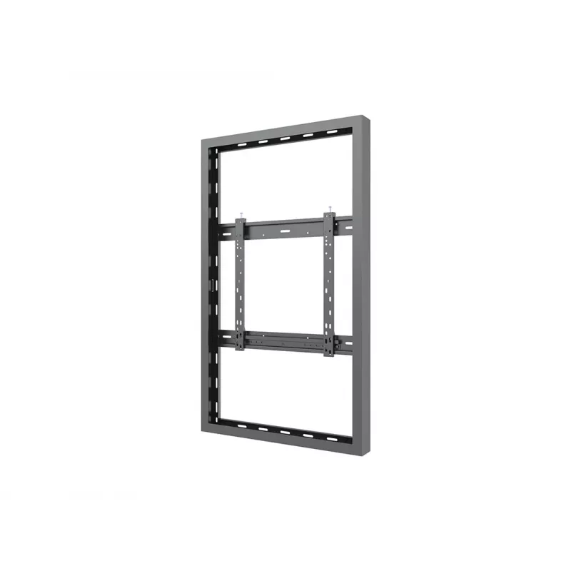 Multibrackets M Pro Series Enclosure 50 inch Wall Medium Melns Steel Landscape/Portrait