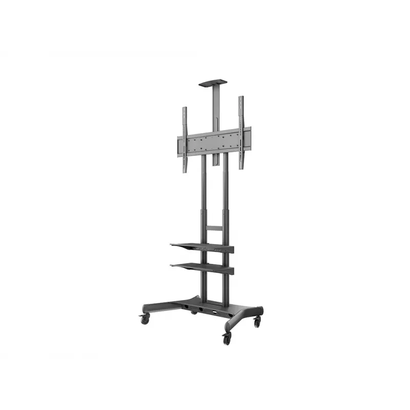 Grīdas statīvs displejiem MULTIBRACKETS M Public Basic 180 Plus — piemērots 55 collu–80 collu, maks. 90 kg, VESA 200x200–600x400, melns