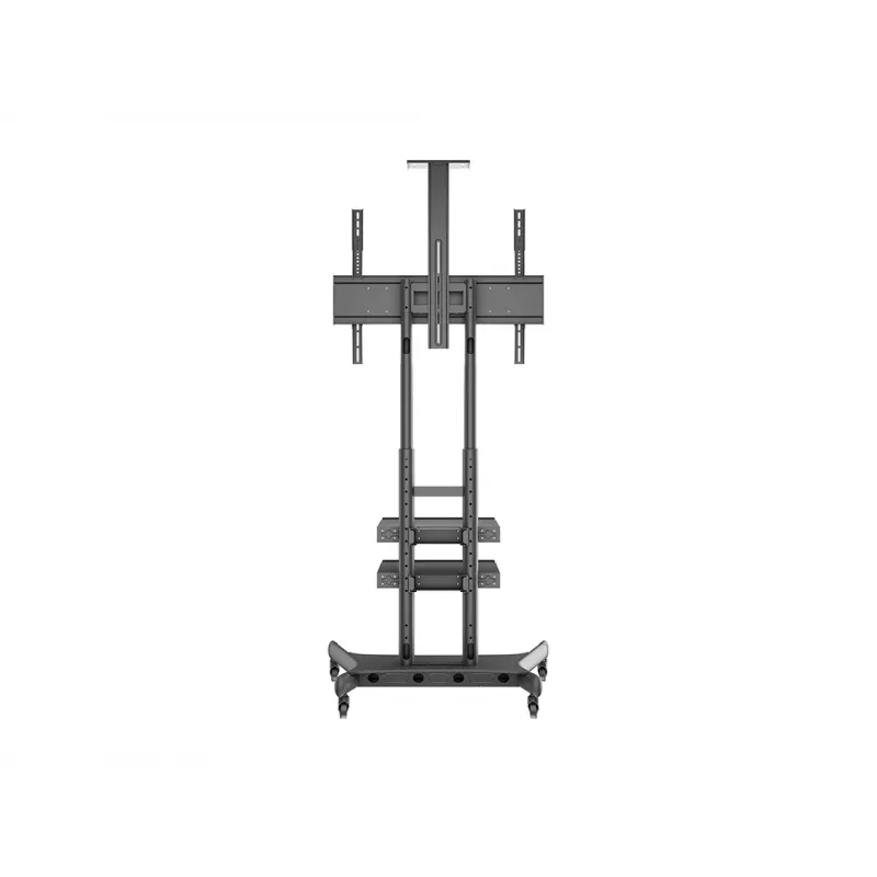 Grīdas statīvs displejiem MULTIBRACKETS M Public Basic 180 Plus — piemērots 55 collu–80 collu, maks. 90 kg, VESA 200x200–600x400, melns