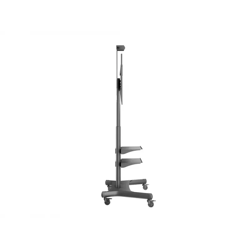 Grīdas statīvs displejiem MULTIBRACKETS M Public Basic 180 Plus — piemērots 55 collu–80 collu, maks. 90 kg, VESA 200x200–600x400, melns