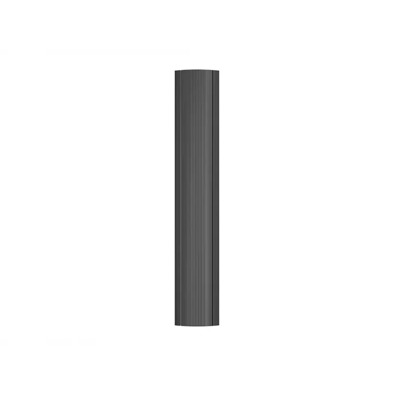 Multibrackets M kabeļu pārklājs grīdai melns - 139 mm P - 750 mm G