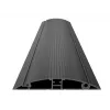 Multibrackets M kabeļu pārklājs grīdai melns - 139 mm P - 750 mm G