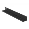 Multibrackets M kabeļu pārklājs grīdai melns - 139 mm P - 750 mm G