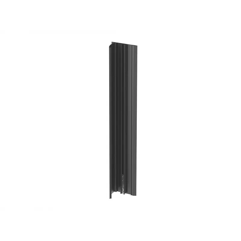 Multibrackets M kabeļu pārklājs grīdai melns - 139 mm P - 750 mm G