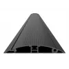 Multibrackets M kabeļu pārsegs grīdai melns - 139 mm P - 1600 mm G