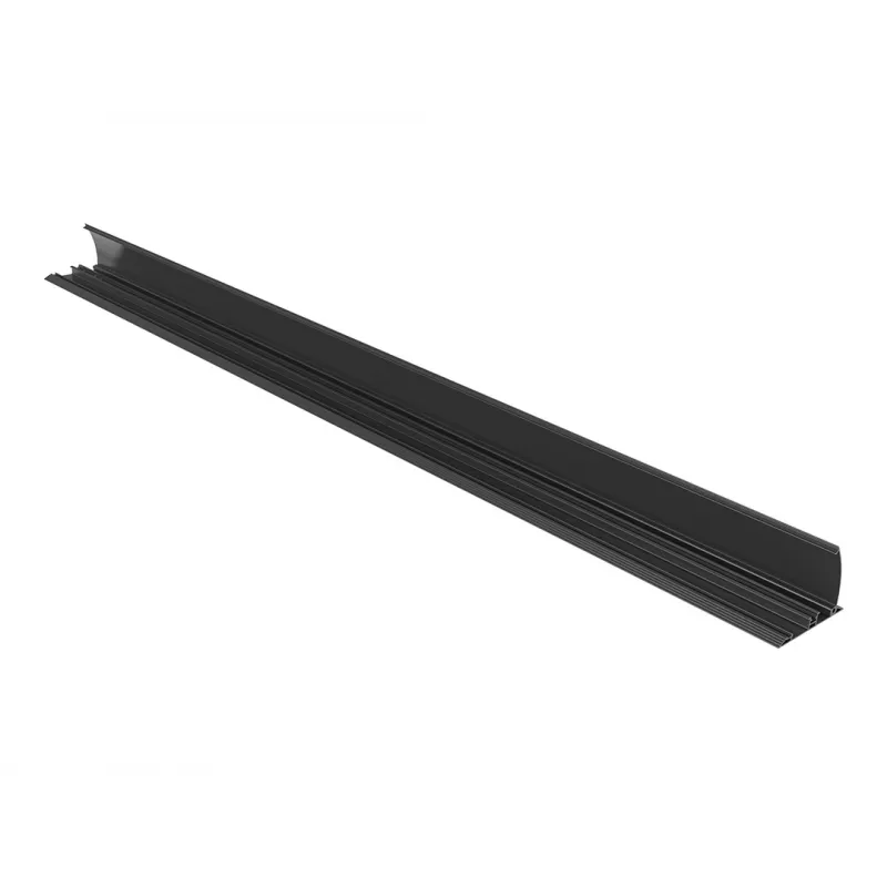 Multibrackets M kabeļu pārsegs grīdai melns - 139 mm P - 1600 mm G
