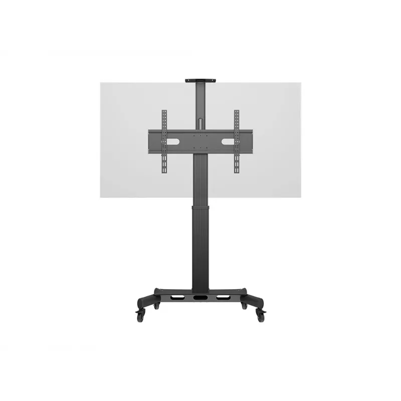 Multibrackets M Motorizēts Publiskais Grīdas Statīvs Viens Pīlārs 170 HD, 60 kg ietilpība, 32-75 collas