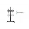 Multibrackets M Motorizēts Publiskais Grīdas Statīvs Viens Pīlārs 170 HD, 60 kg ietilpība, 32-75 collas