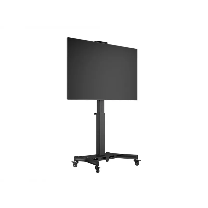Multibrackets M Motorizēts Publiskais Grīdas Statīvs Viens Pīlārs 170 HD, 60 kg ietilpība, 32-75 collas