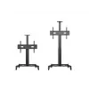 Multibrackets M Motorizēts Publiskais Grīdas Statīvs Viens Pīlārs 170 HD, 60 kg ietilpība, 32-75 collas