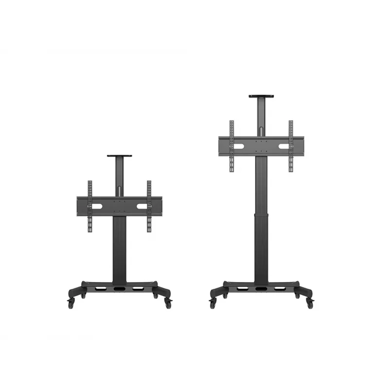 Multibrackets M Motorizēts Publiskais Grīdas Statīvs Viens Pīlārs 170 HD, 60 kg ietilpība, 32-75 collas