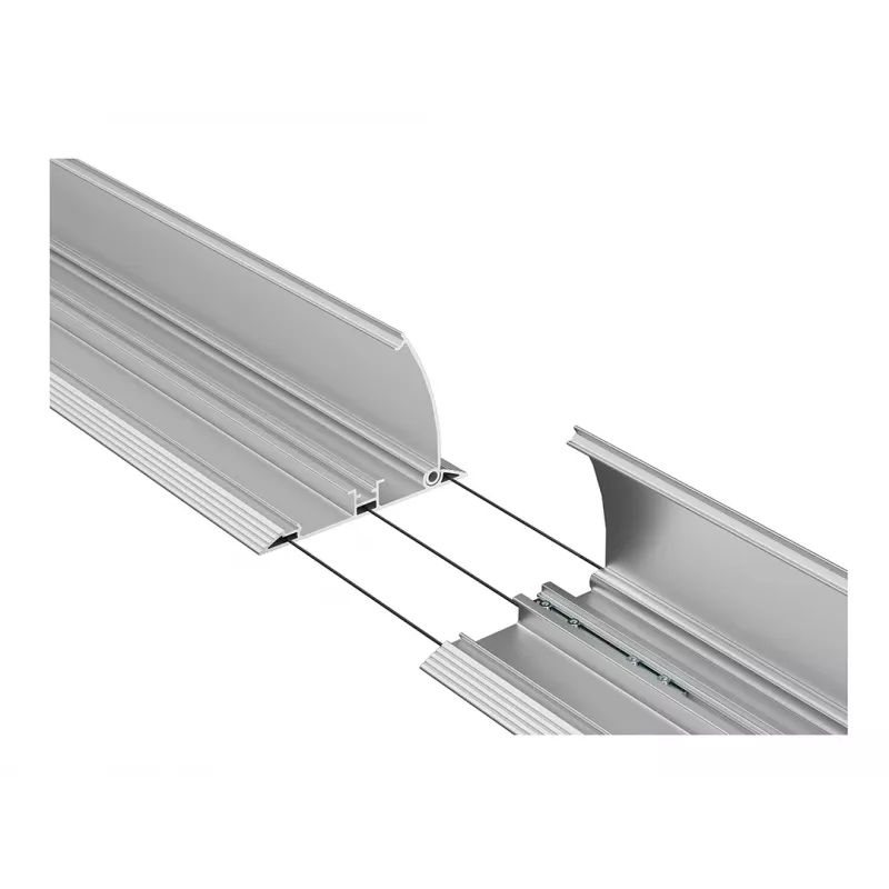Kabeļu grīdas aizsardzība Multibrackets M kabelis Cover Alumīnijs 139 mm platums 2200 mm garums