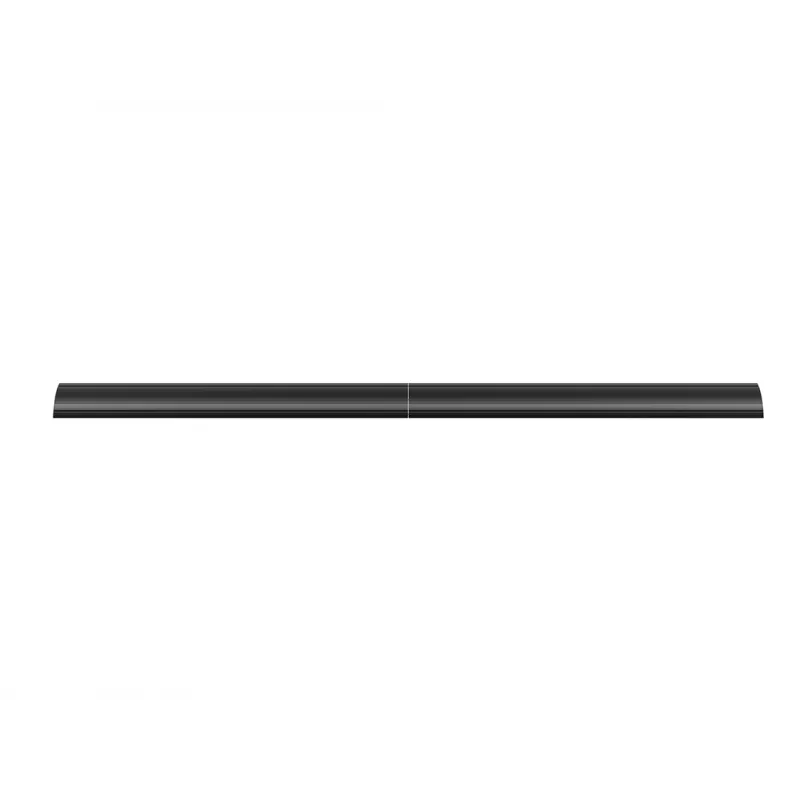 Kabeļu grīdas aizsargs Multibrackets M kabeļu pārsegs grīdai melns 139mm-P 2200mm-G