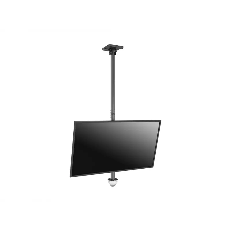 Kameras kronšteins MULTIBRACKETS M Pro Series — universāls kupolveida kameru turētājs, tērauds, melns, 135×55×72 mm
