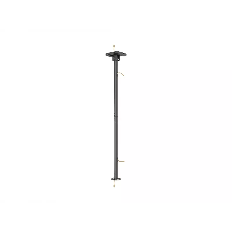 Kameras kronšteins MULTIBRACKETS M Pro Series — universāls kupolveida kameru turētājs, tērauds, melns, 135×55×72 mm
