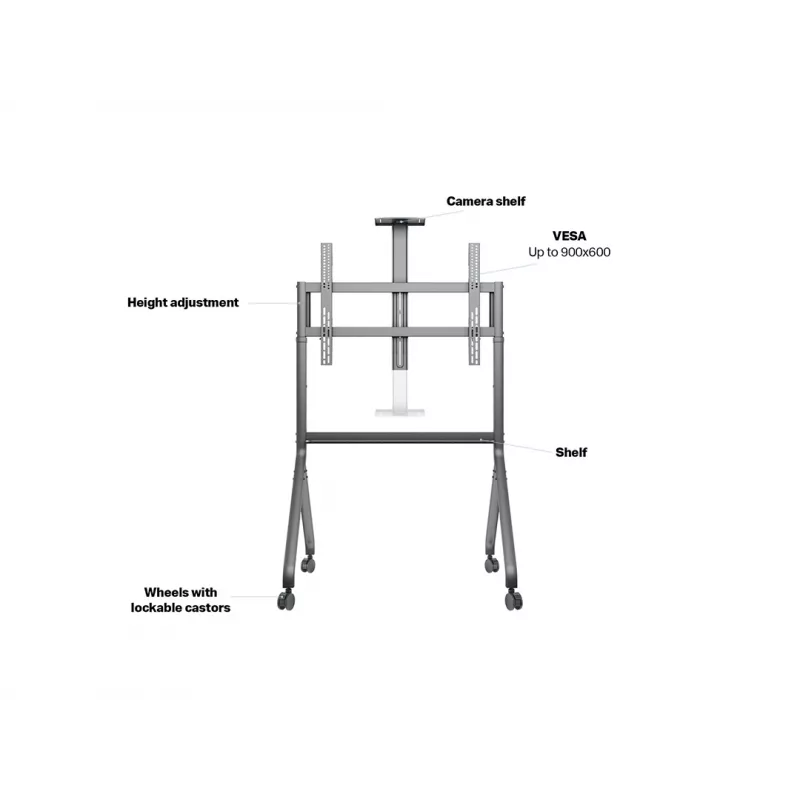 Multibrackets M Collaboration Floorstand 55”–86” Maksimālais svars 90 kg