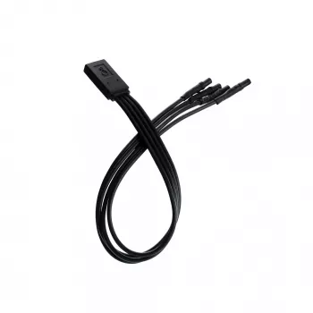 Kabeļa adapteris Ochno O-SBC-200-1 melns TPE 32g