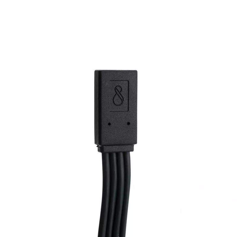 Kabeļa adapteris Ochno O-SBC-200-1 melns TPE 32g